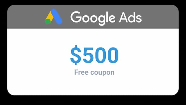 Google Ads promotional credit visual